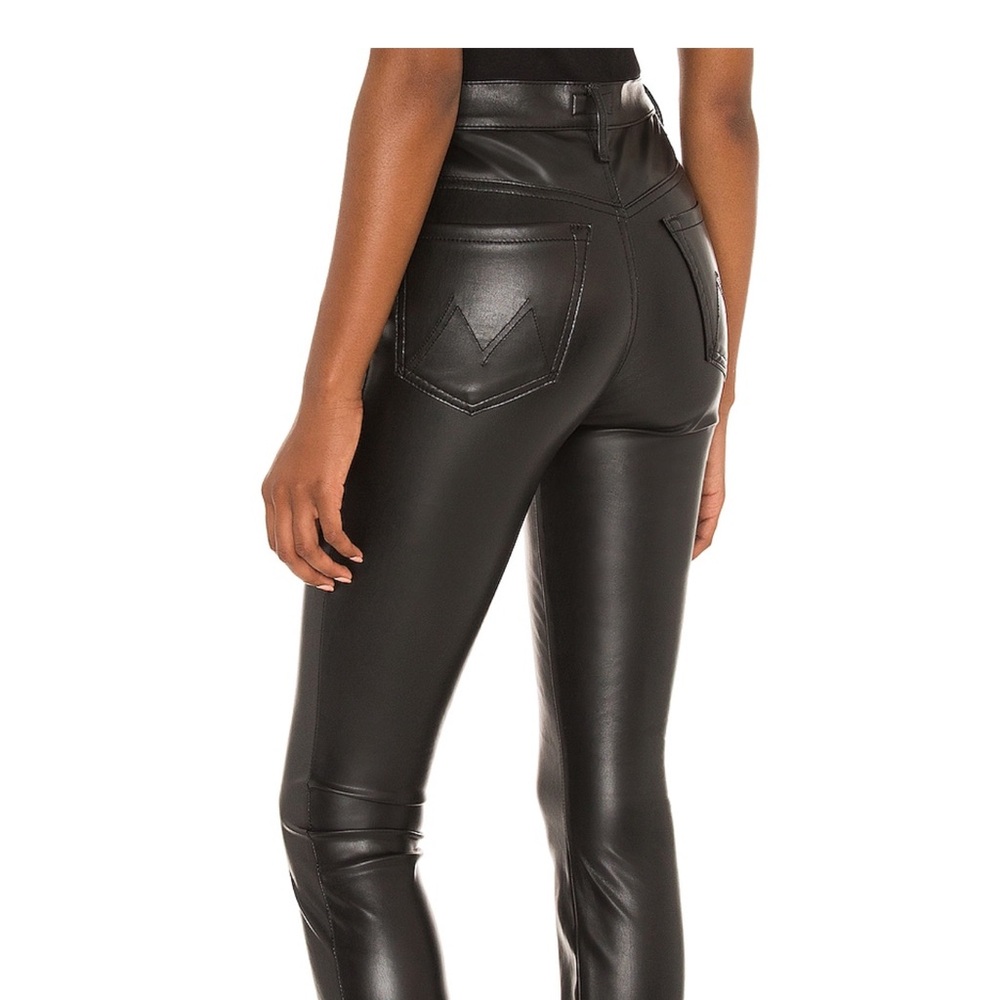 MOTHER super swooner jeans in wax on, wax off